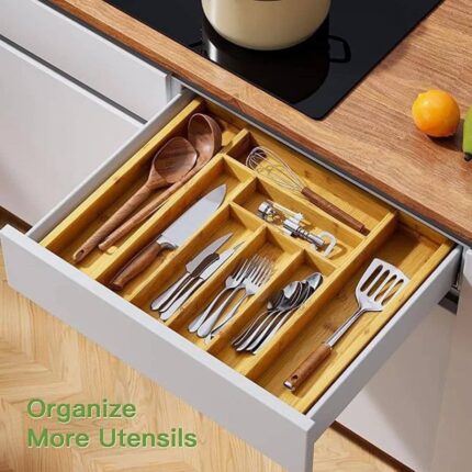 expandable cutlery organizer(10295)